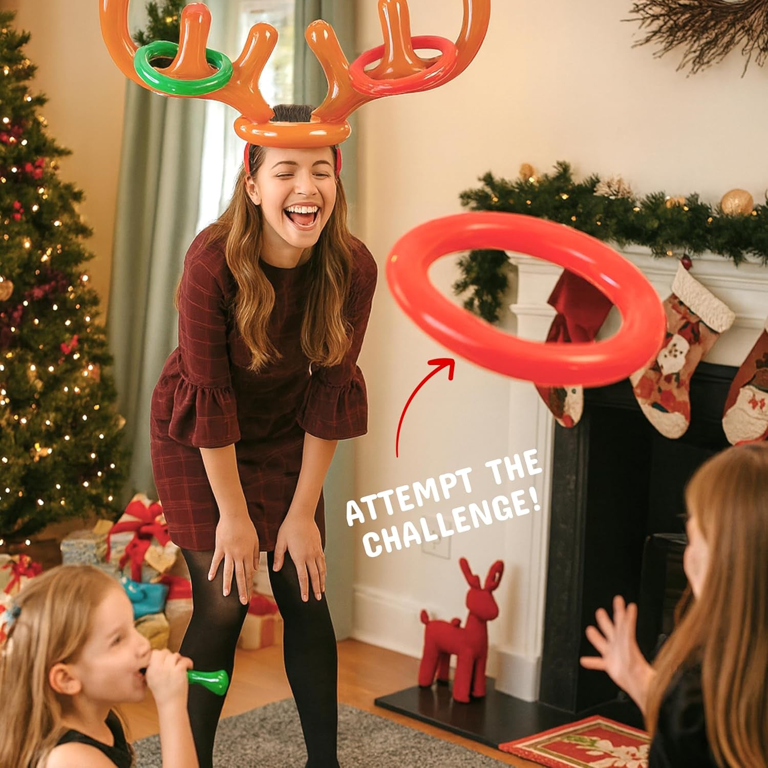 12 Games of Christmas - Family Game Night Pack for Kids and Teens - Hilarious Christmas Party Games for Adults and Family Party - Complete Entertainment Package - Multicolor