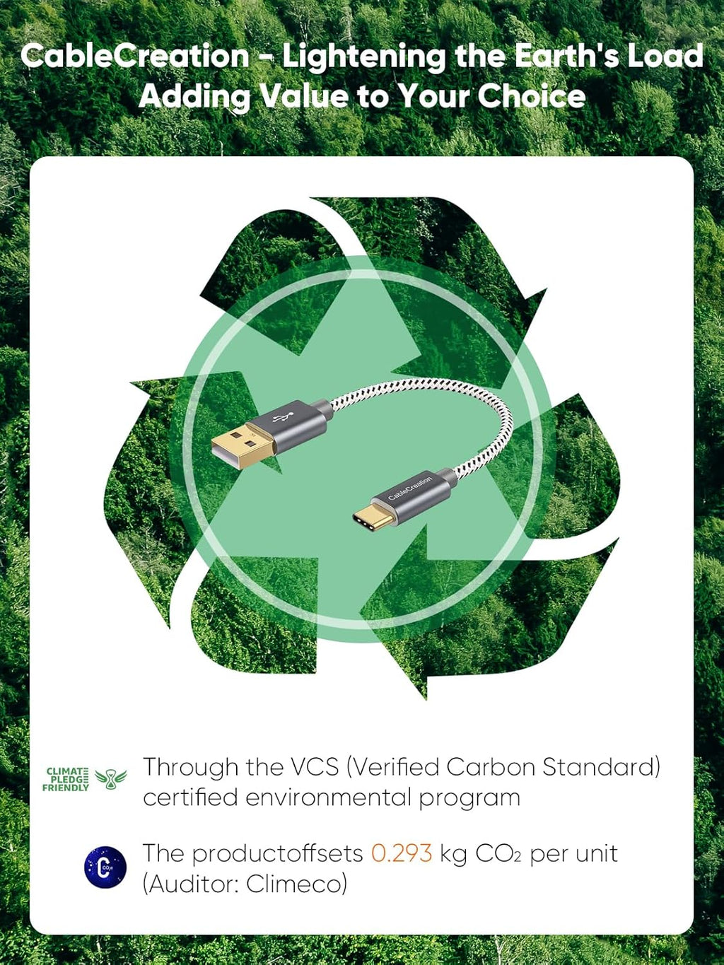 6 Inch USB C Cable Short, USB a to USB C Fast Charging, Braided Type C Data Cord for Power Bank, Galaxy S23, Ipad Pro Ipad Mini, Ipad Pro,Iphone 15/16,Android Auto/Cellphone,Carplay