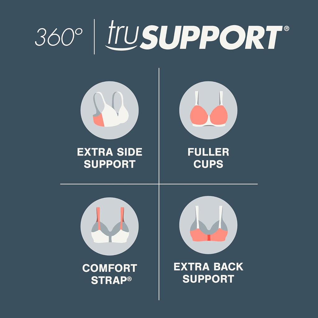 18 Hour Ultimate Lift and Support Wire-Free Bra