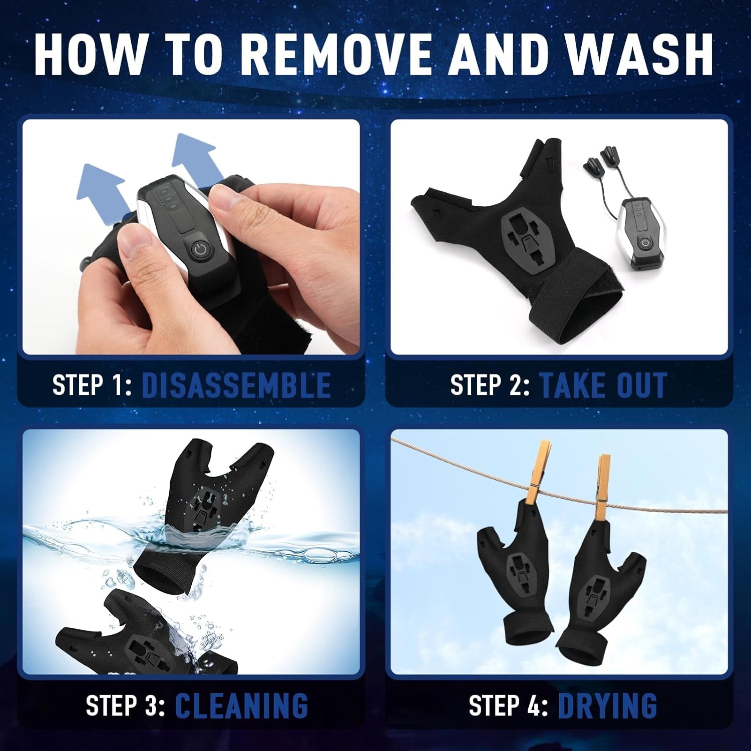 Stocking Stuffers for Men Adults Him Rechargeable Flashlight Gloves Christmas Gifts for Men Dad Him Grandpa Husband, Dad Mens Gifts, White Elephant Gift for Adults, Cool Stuff Gadgets